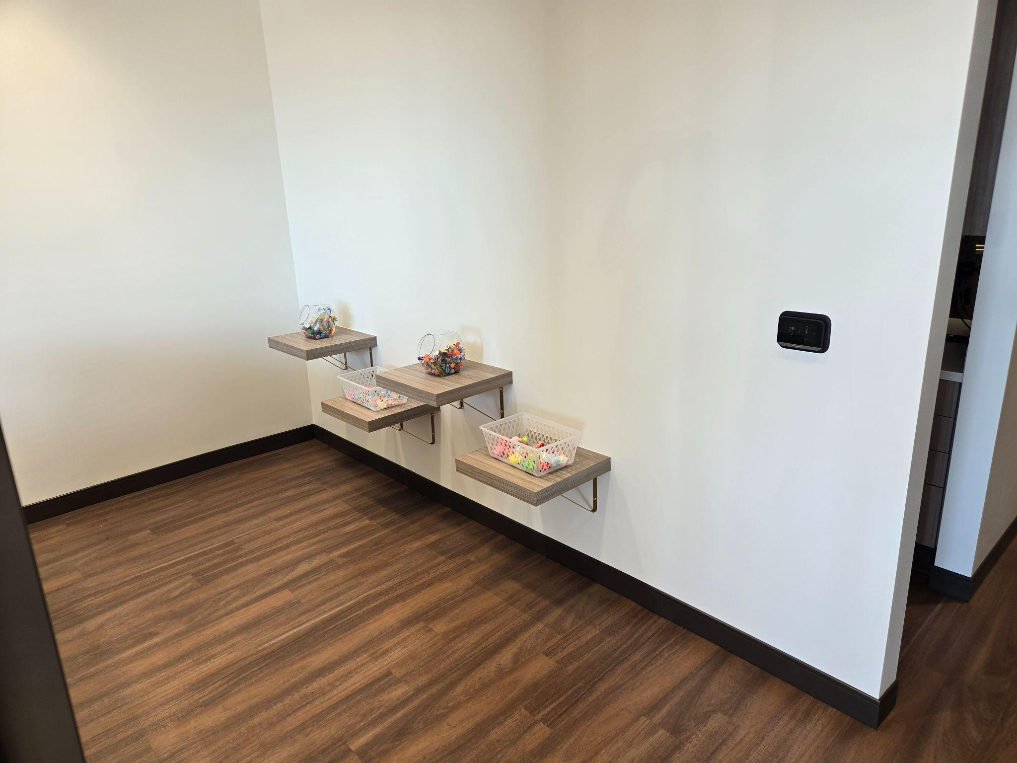 Dedicated toy and prize station of our dental office in Aurora, CO.